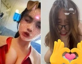 Красивая девушка любит обнимать горячую